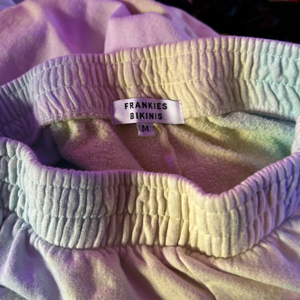 Frankie's Bikinis Pastel Tie-Dye Joggers - Picture 5 of 5
